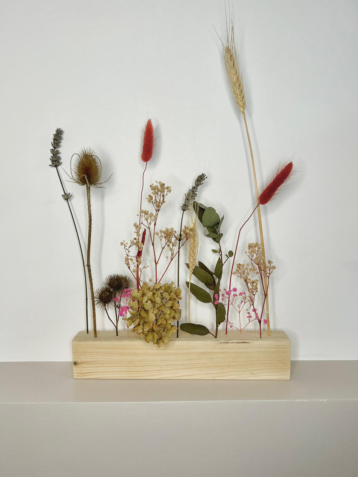 Bar à fleurs artisanal - S