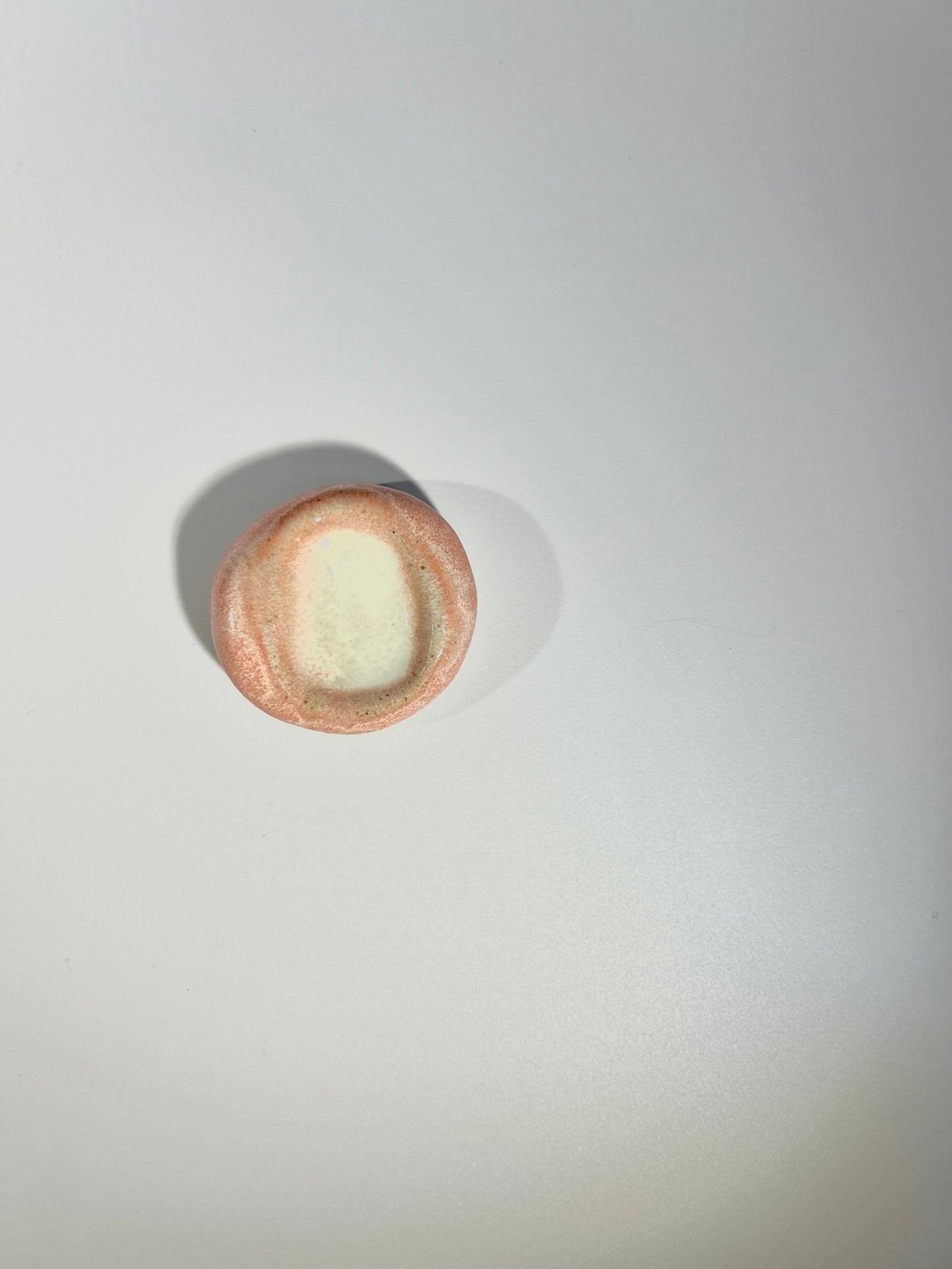 Worry stone : galet d'apaisement grigris en céramique