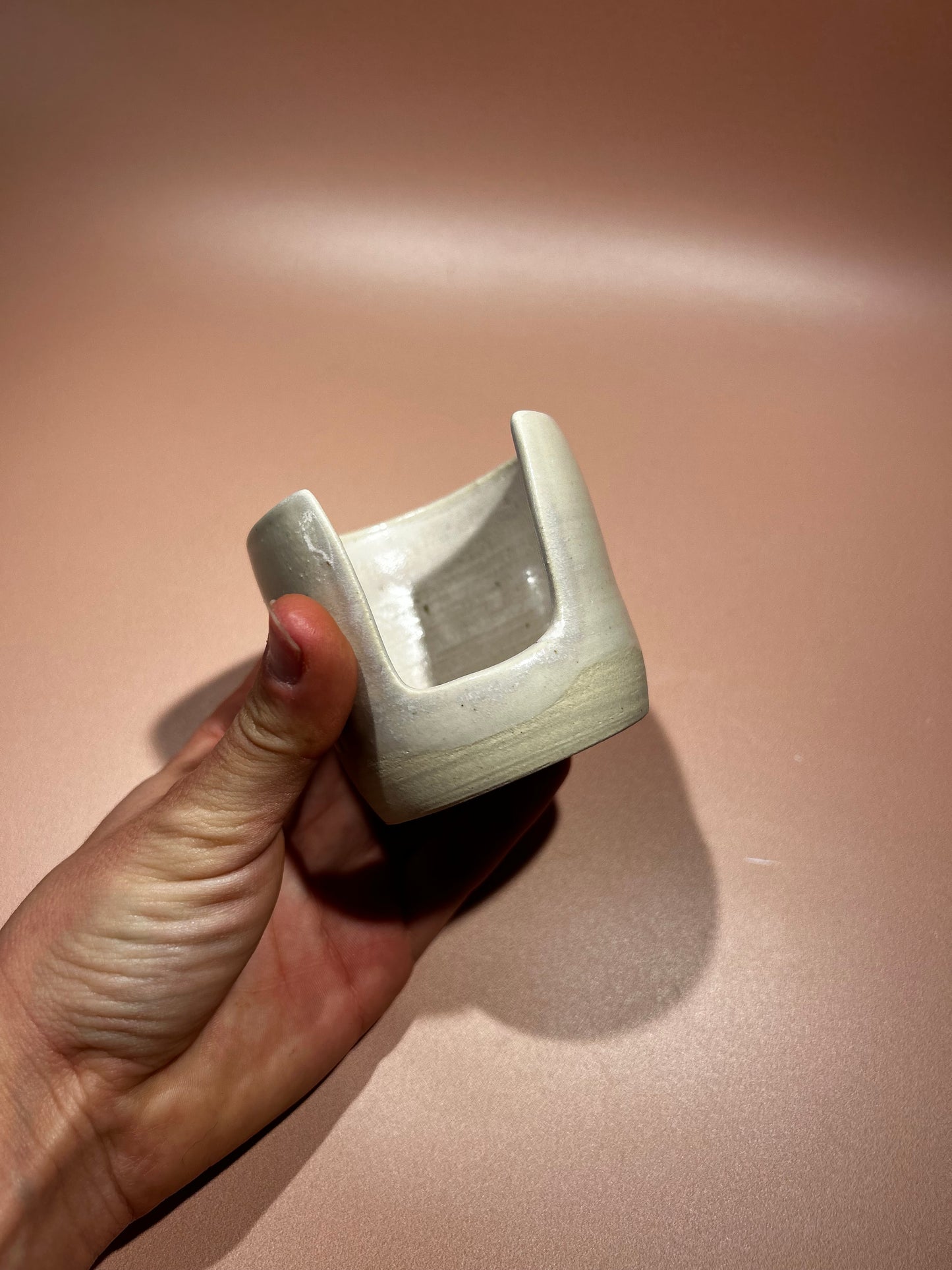 Porte-ustensile de cuisine en céramique Lilas