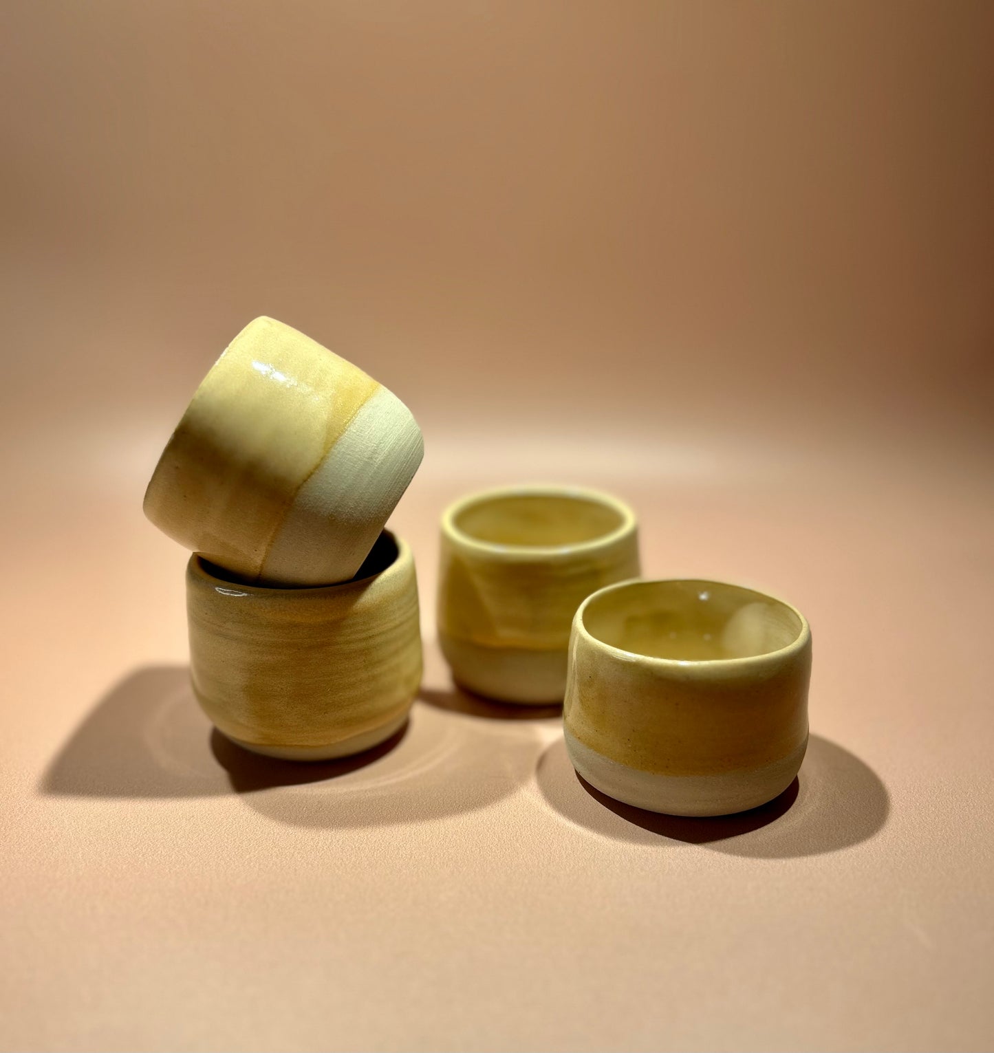 Set de 2 petites tasses en céramique
