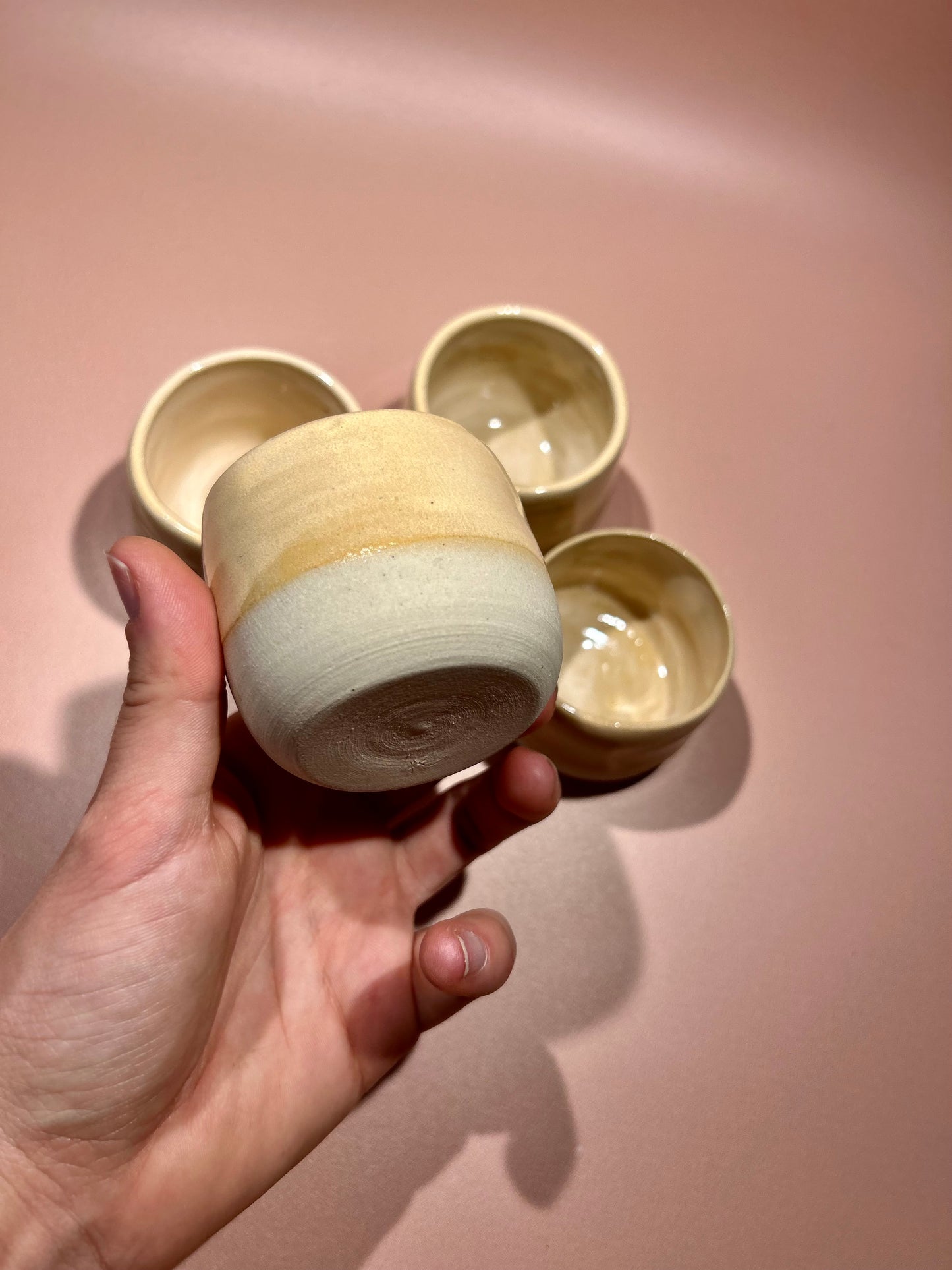 Set de 2 petites tasses en céramique