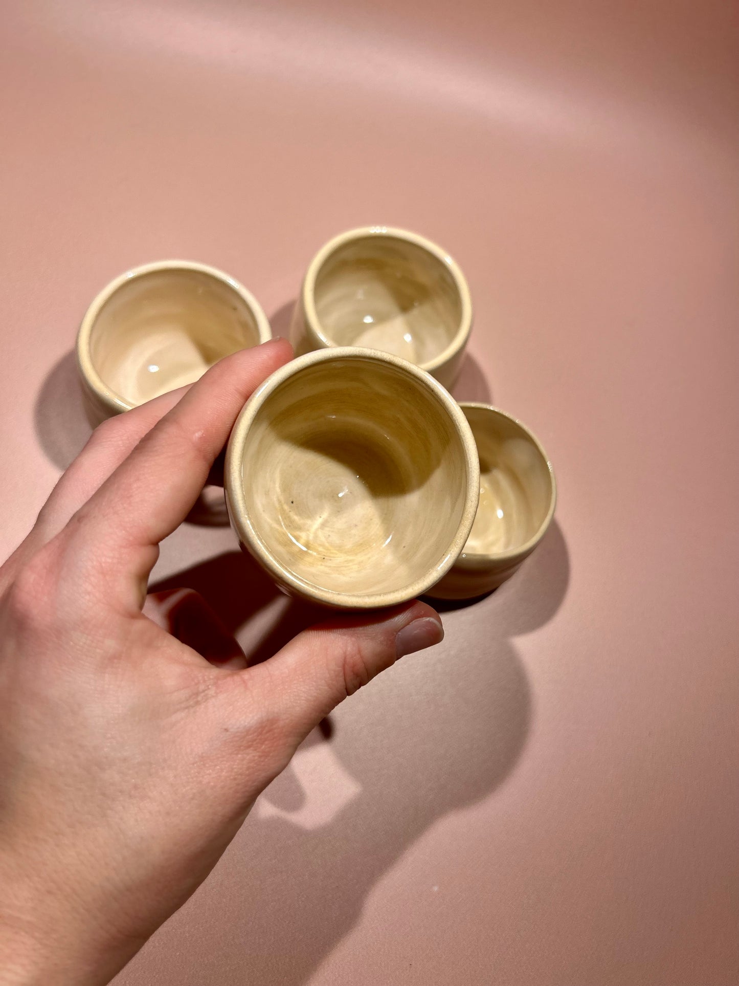 Set de 2 petites tasses en céramique