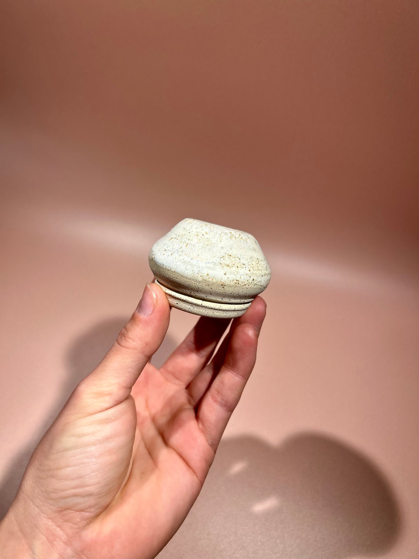 Mini soliflore en céramique pyritée
