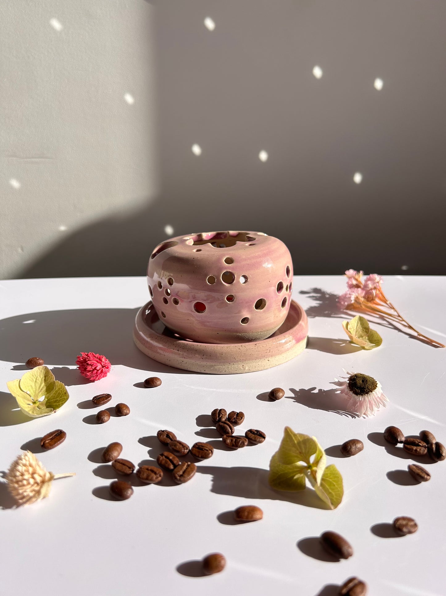 Photophore en céramique