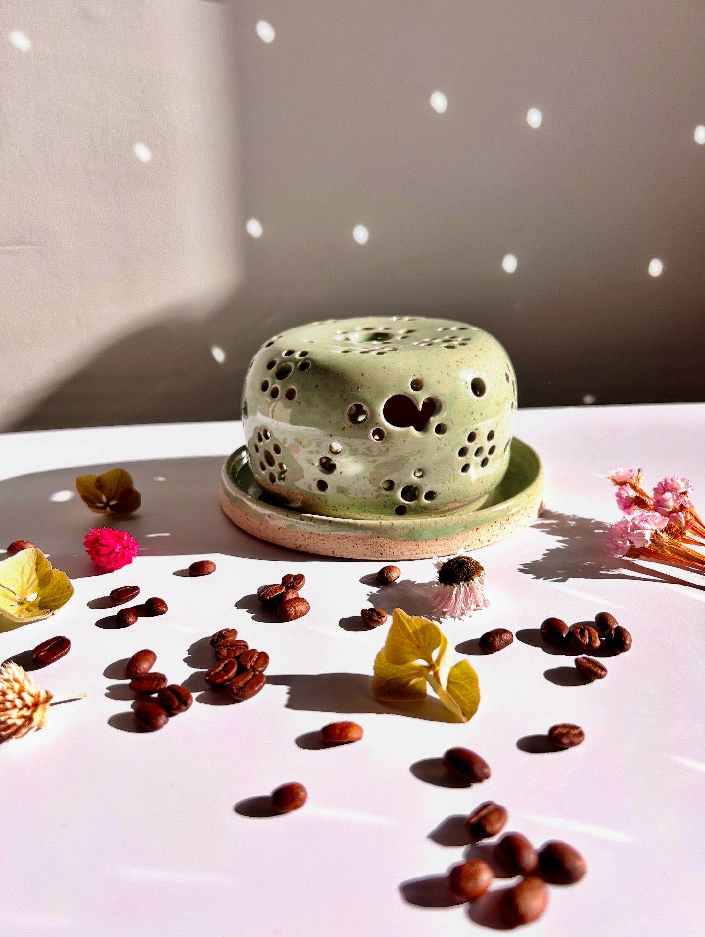 Photophore en céramique