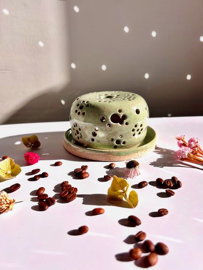 Photophore en céramique