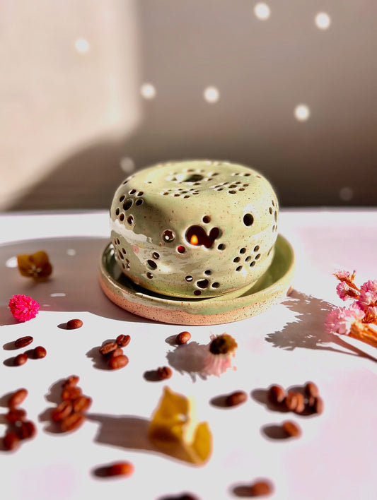 Photophore en céramique