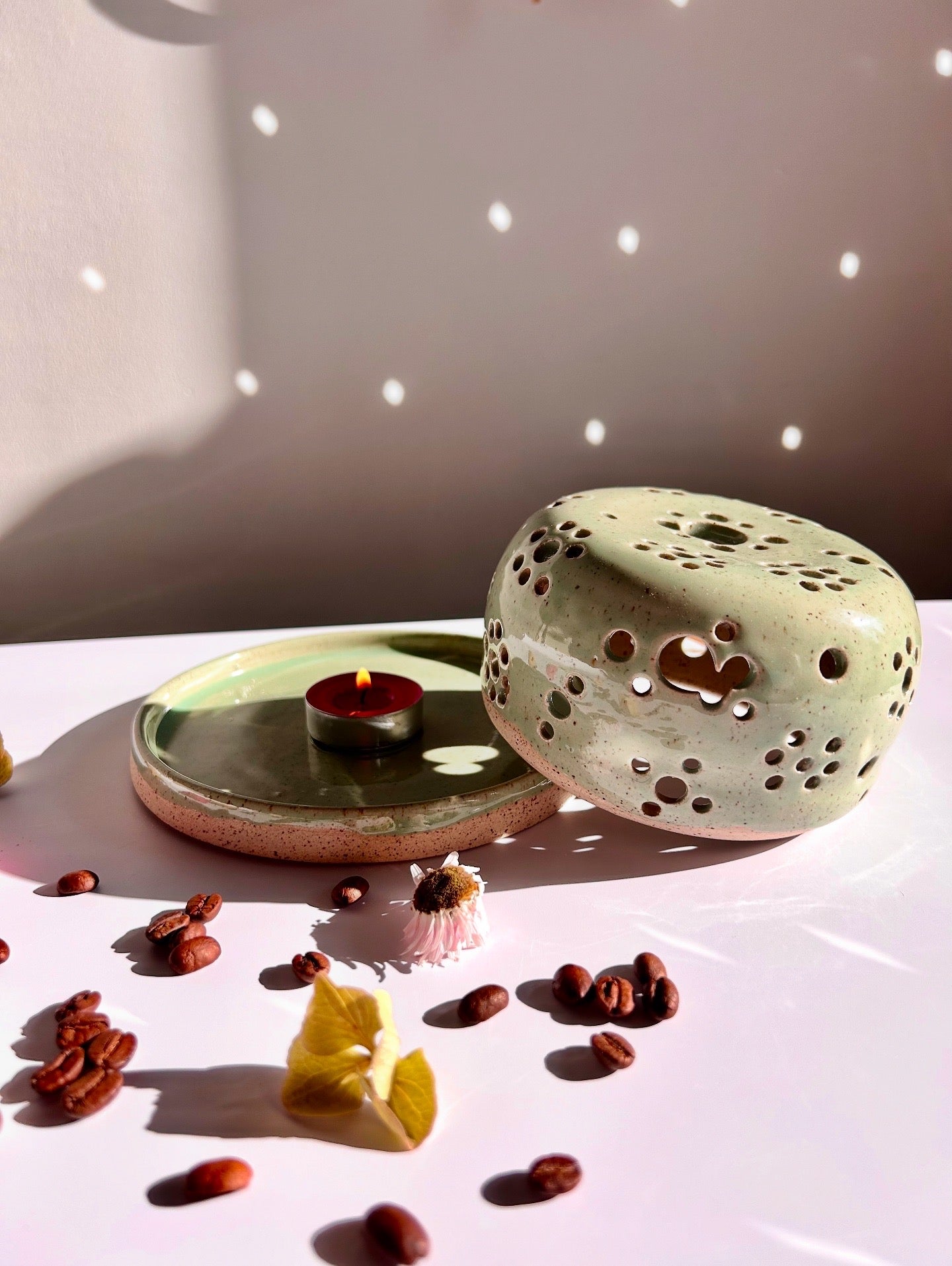 Photophore en céramique