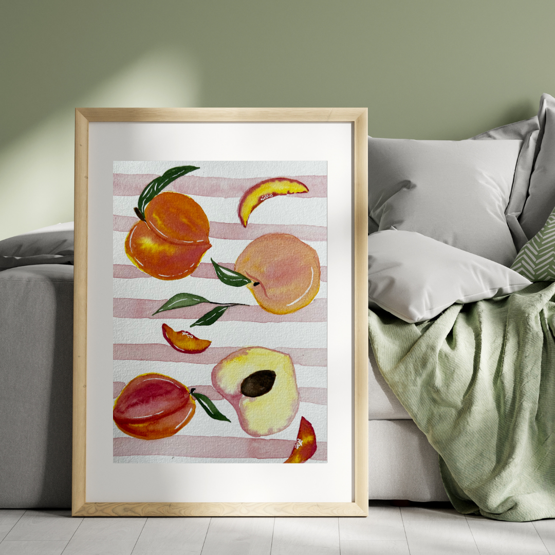 Aquarelle - Abricots