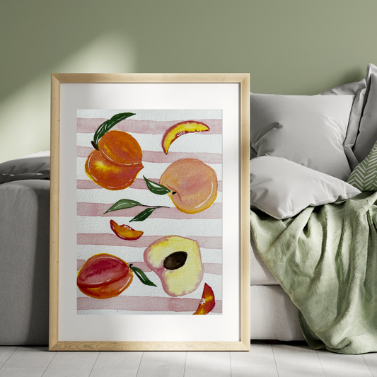 Aquarelle - Abricots