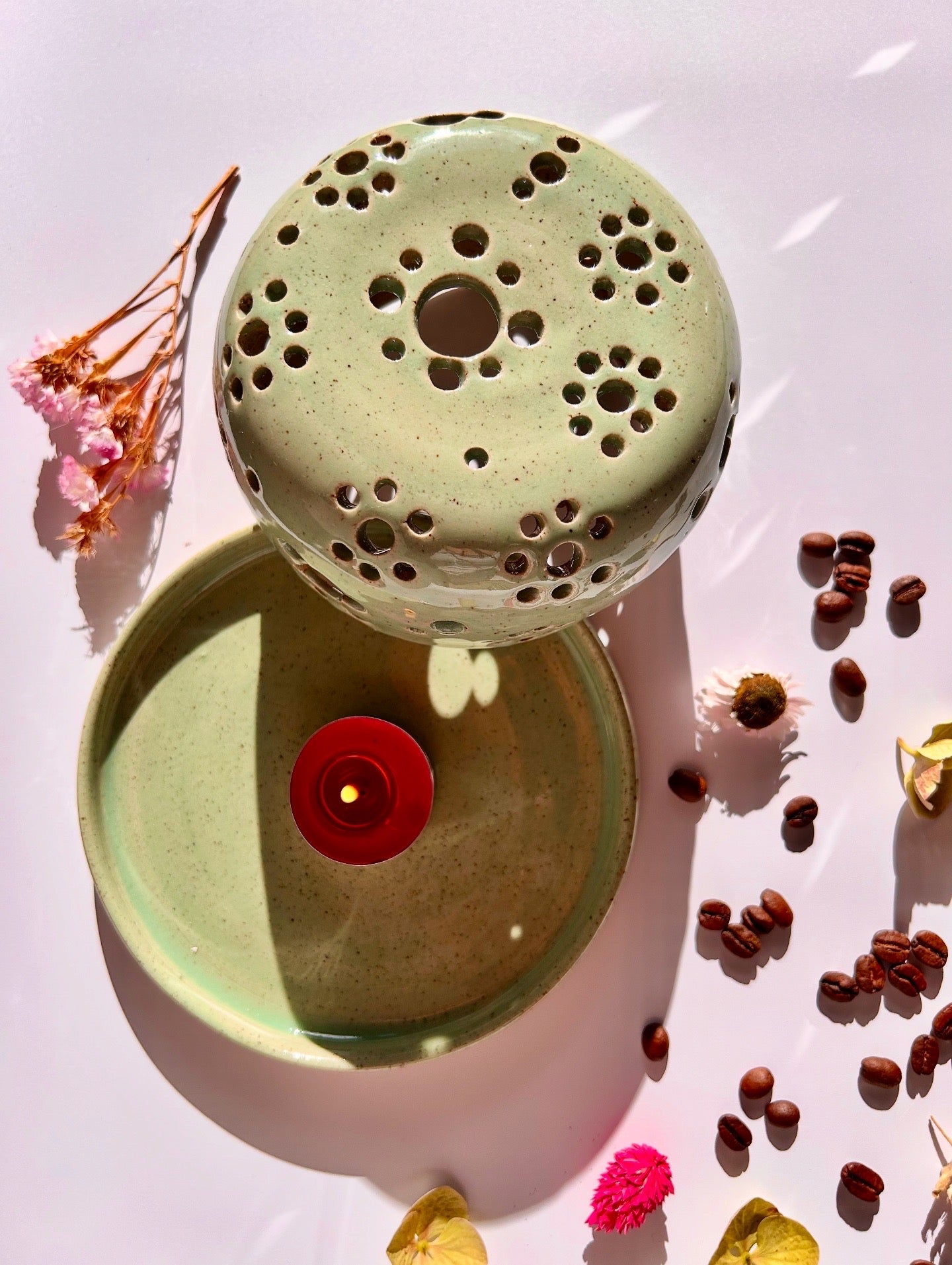 Photophore en céramique