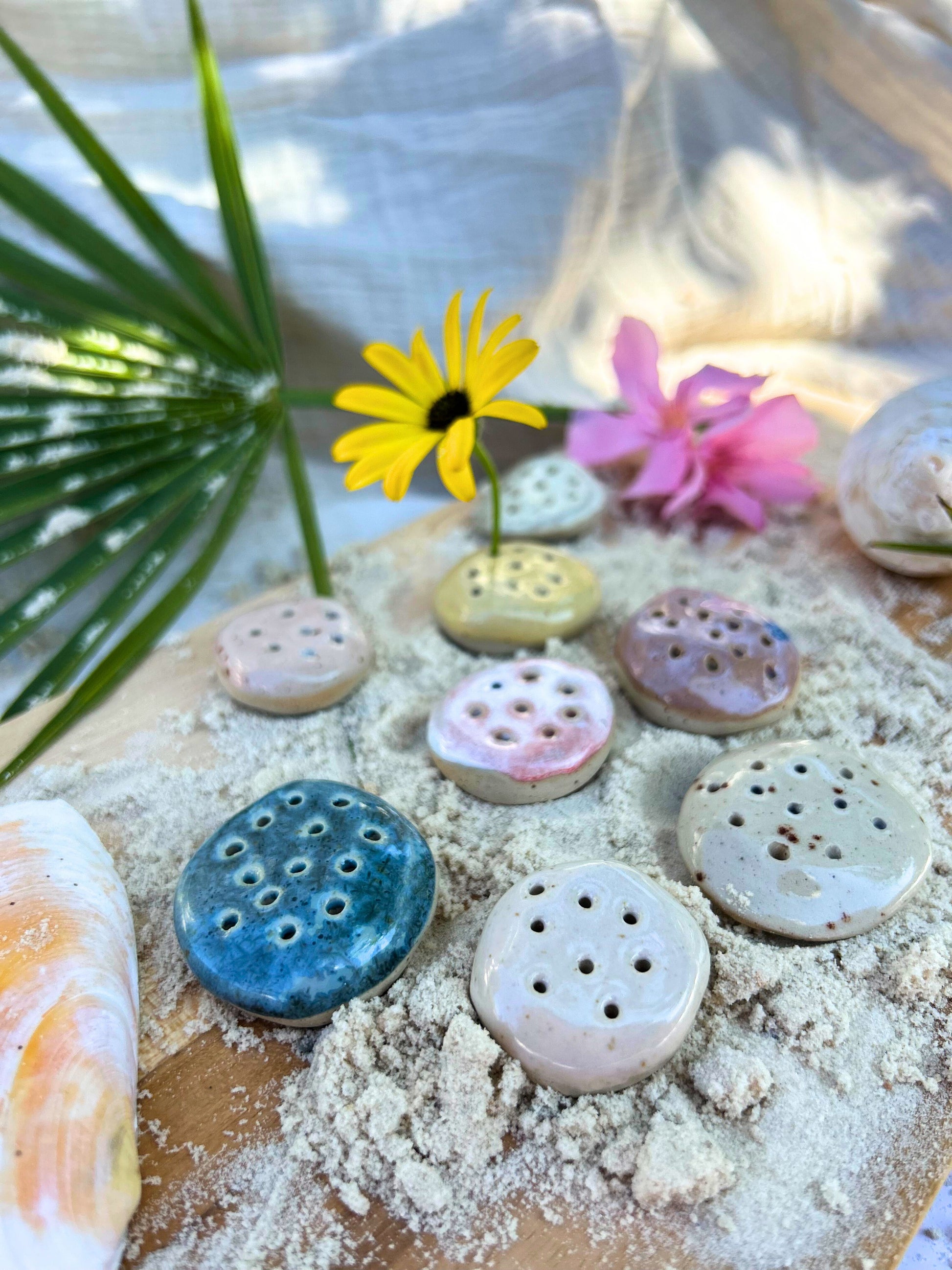 Galets à fleurs multi 1