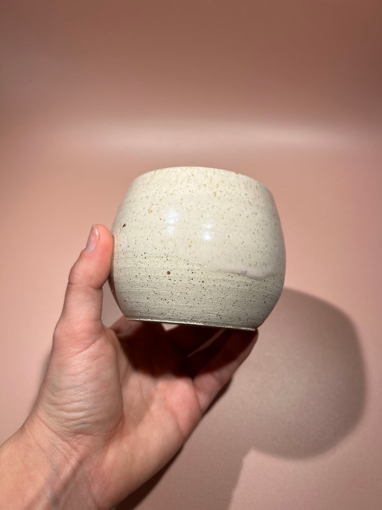 Mug en grès pyrité