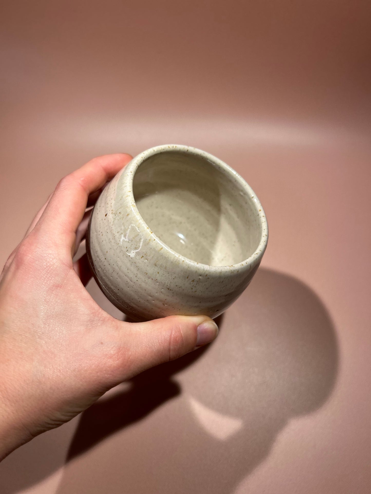 Mug en grès pyrité