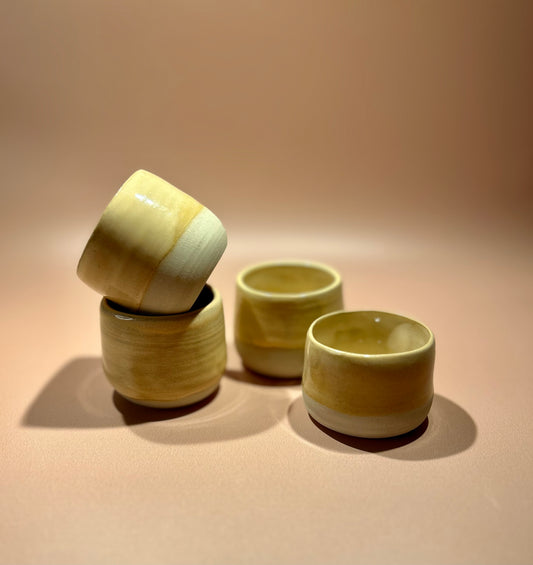 Set de 2 petites tasses en céramique