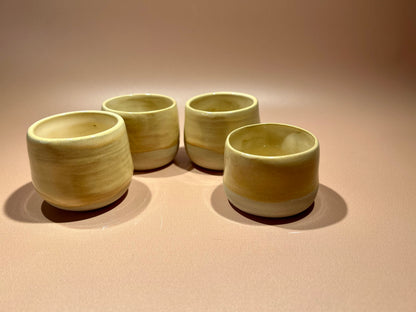 Set de 2 petites tasses en céramique