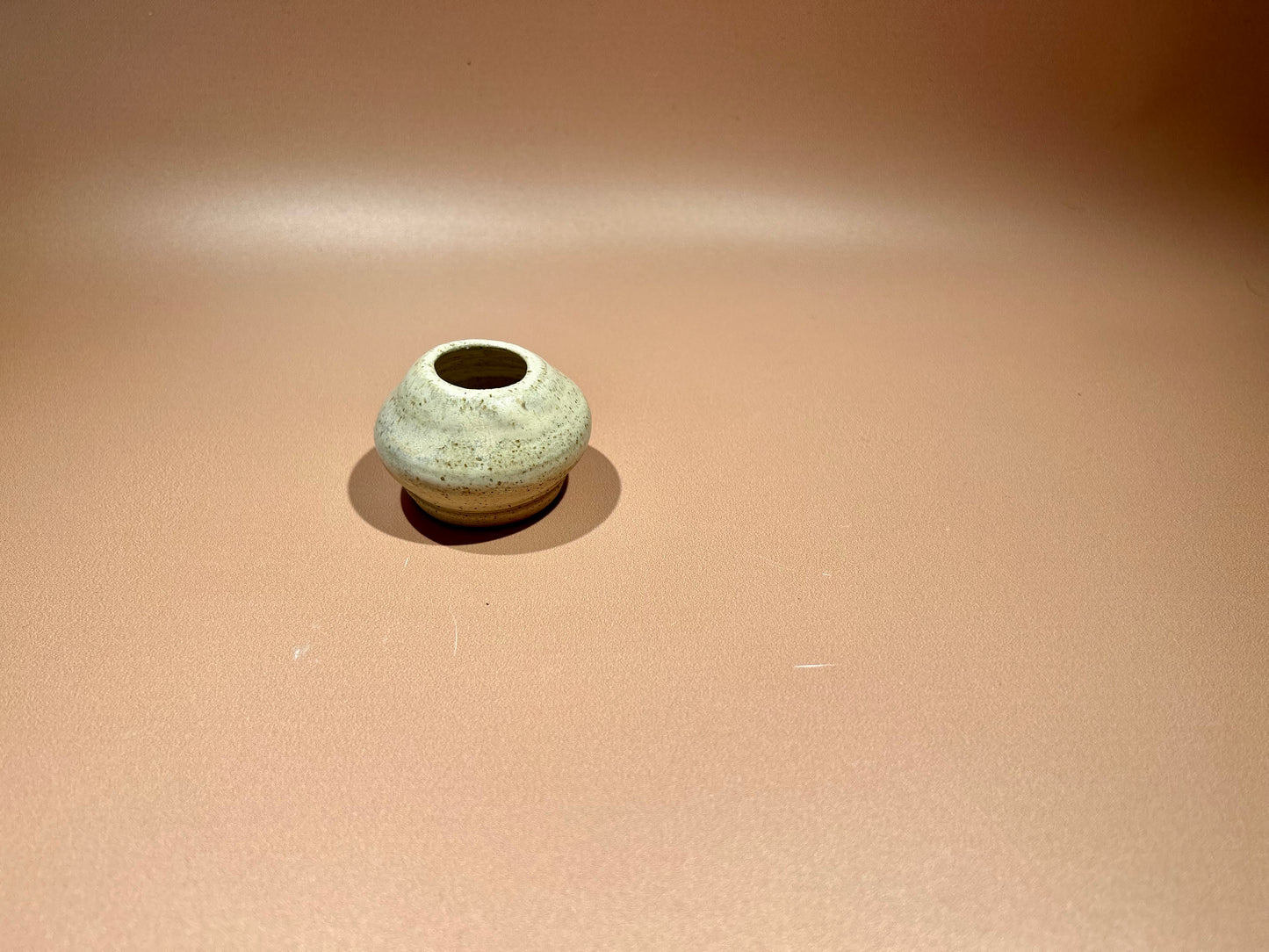 Mini soliflore en céramique pyritée