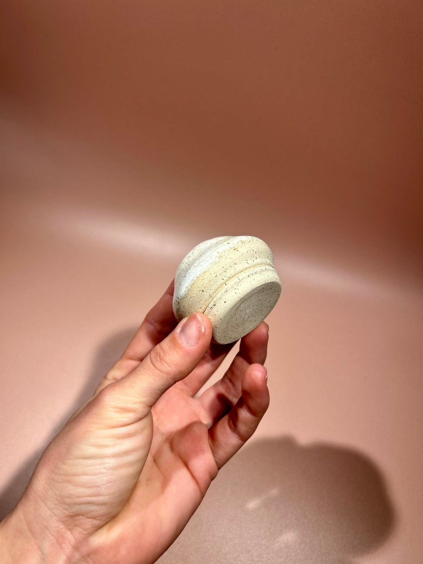 Mini soliflore en céramique pyritée