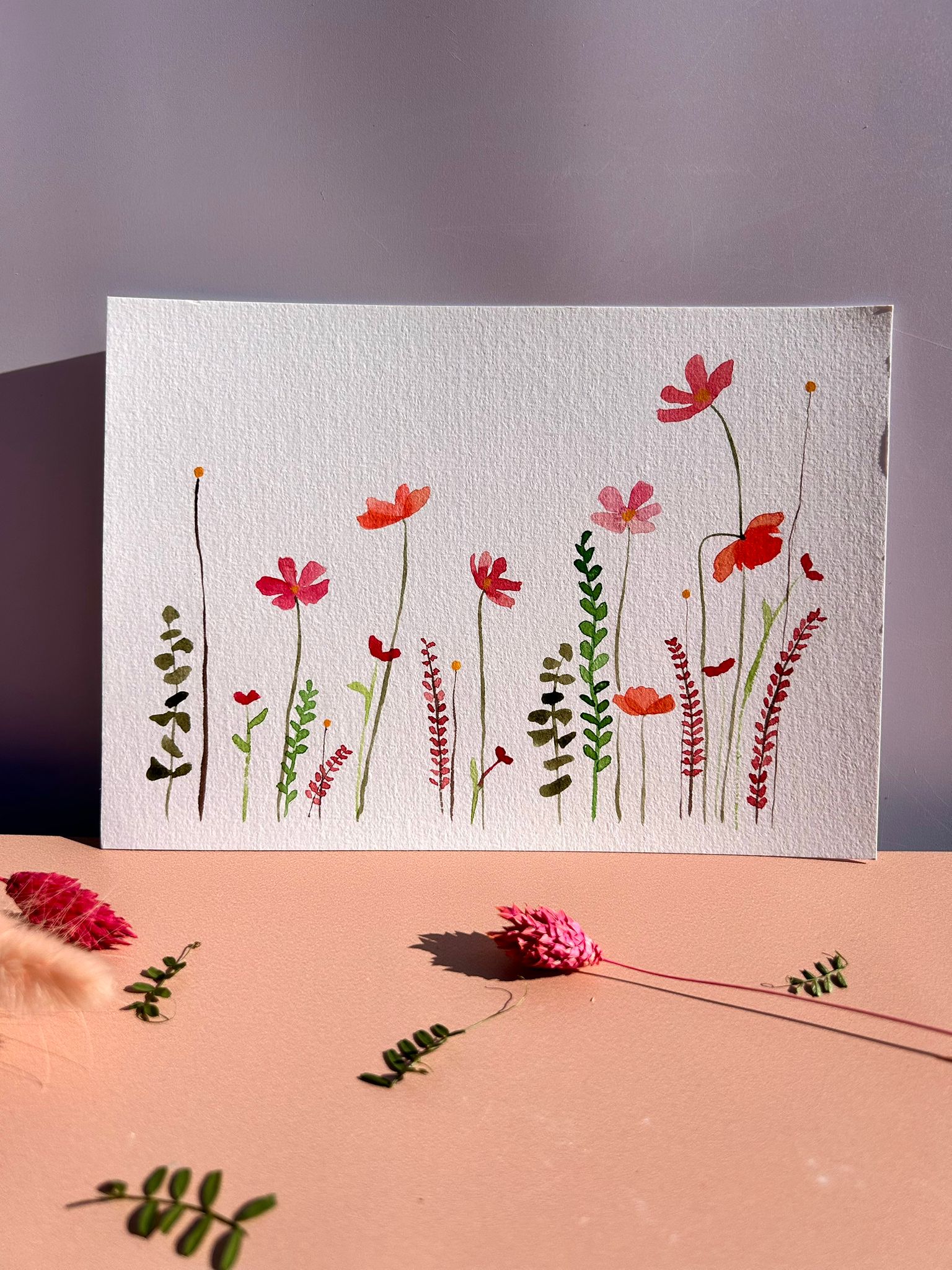 aquarelle a5 printaniere