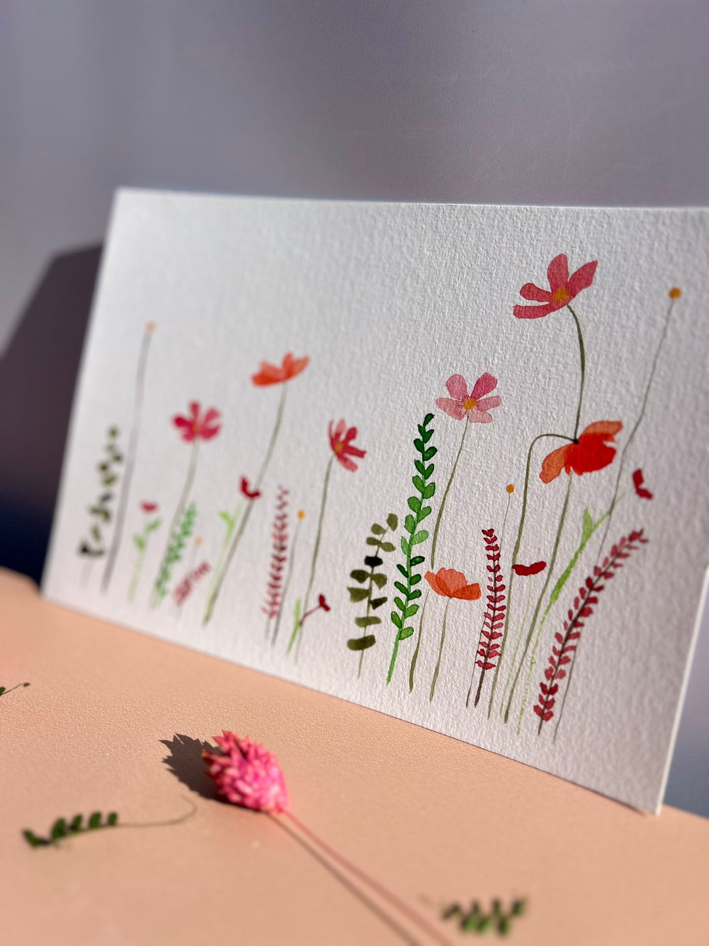 aquarelle a5 printemps