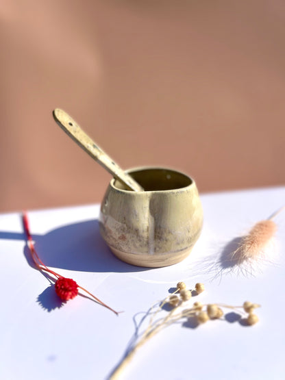 Tasse cœur en céramique